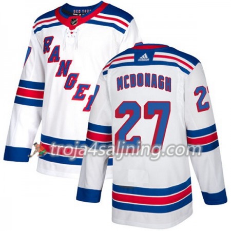New York Rangers tröja Ryan McDonagh 27 Vit 2017-2018 Adidas Authentic - NHL Tröjor Herr